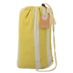 Paris Prix Hamac En Tissu "Rayures" 200cm Jaune