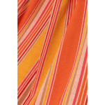 Paris Prix Hamac En Tissu "Rayures" 200cm Orange