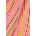 Paris Prix Hamac En Tissu "Rayures" 200cm Rose Clair
