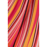 Paris Prix Hamac En Tissu "Rayures" 200cm Rose Foncé