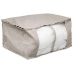 Paris Prix Housse De Rangement "Dressing" 60cm Beige