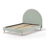 Paris Prix Lit Adulte Bouclé "Moon" 140x200cm Vert