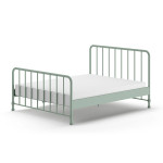 paris prix Lit Adulte "Bronxx" 160x200cm Green Mat