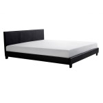 Paris Prix Lit Adulte Design "Mera" 160x200cm Noir