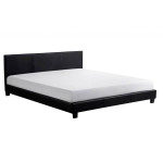 paris prix Lit Adulte Design "Mera" 160x200cm Noir