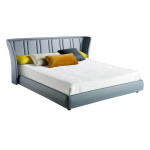 paris prix Lit Adulte Design "Purga" 180x200cm Gris