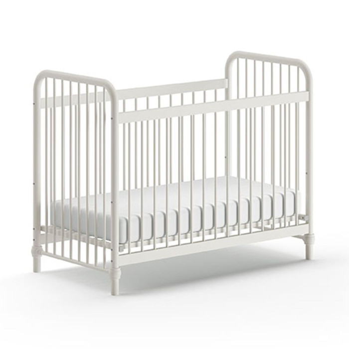 Paris Prix Lit Bébé "Bronxx" 60x120cm Blanc Mat