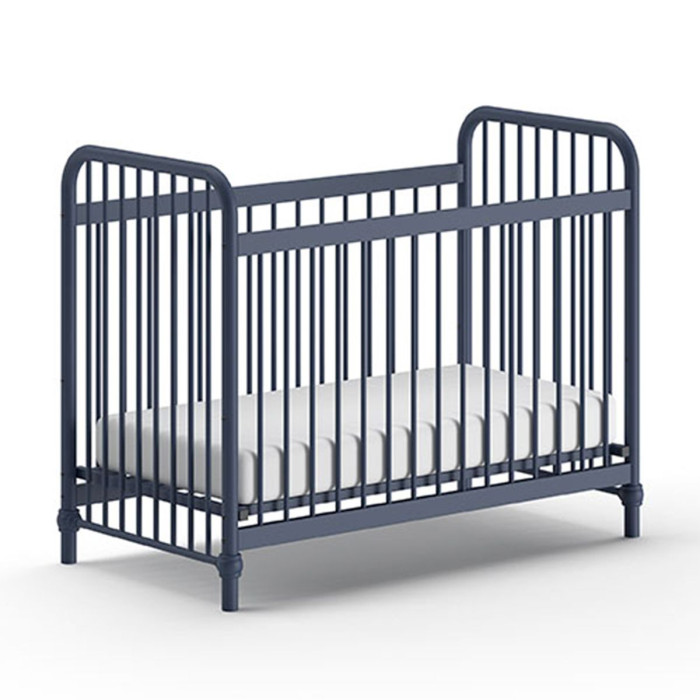 Paris Prix Lit Bébé "Bronxx" 60x120cm Bleu Mat