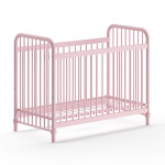 Paris Prix Lit Bébé "Bronxx" 60x120cm Rose Mat