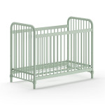 Paris Prix Lit Bébé "Bronxx" 60x120cm Vert Mat