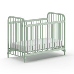 paris prix Lit Bébé "Bronxx" 60x120cm Vert Mat