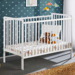 paris prix Lit Bébé & Matelas "Cypi" 60x120cm Blanc