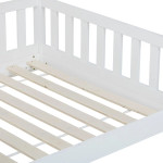 Paris Prix Lit Cabane Design "Bosco" 90x90cm Blanc