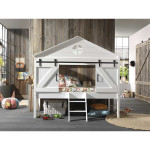 Paris Prix Lit Cabane Enfant "Barnie" 90x200cm Blanc