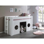 Paris Prix Lit Combiné Enfant "Freya" 90x200cm Blanc