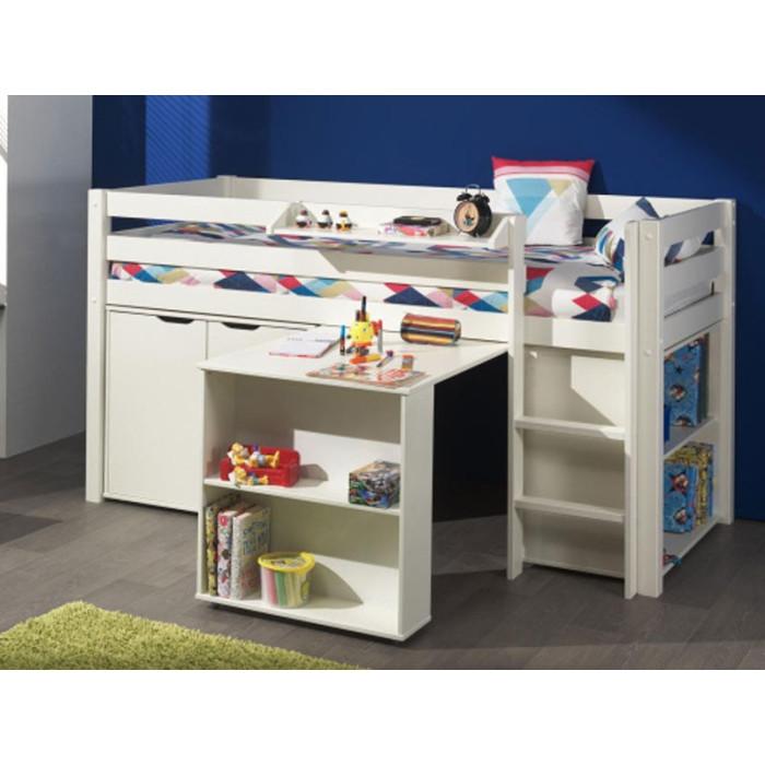 Paris Prix Lit Combiné "Pino I" 90x200cm Blanc