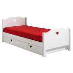 Paris Prix Lit Enfant "Amori" 90x200cm Blanc