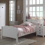 Paris Prix Lit Enfant "Amori" 90x200cm Blanc