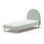 paris prix Lit Enfant Bouclé "Moon" 90x200cm Vert