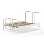 Paris Prix Lit Enfant "Bronxx" 140x200cm Blanc Mat