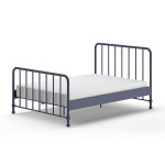 paris prix Lit Enfant "Bronxx" 140x200cm Bleu Mat