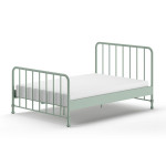 paris prix Lit Enfant "Bronxx" 140x200cm Vert Mat