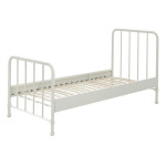 Paris Prix Lit Enfant "Bronxx" 90x200cm Blanc Mat