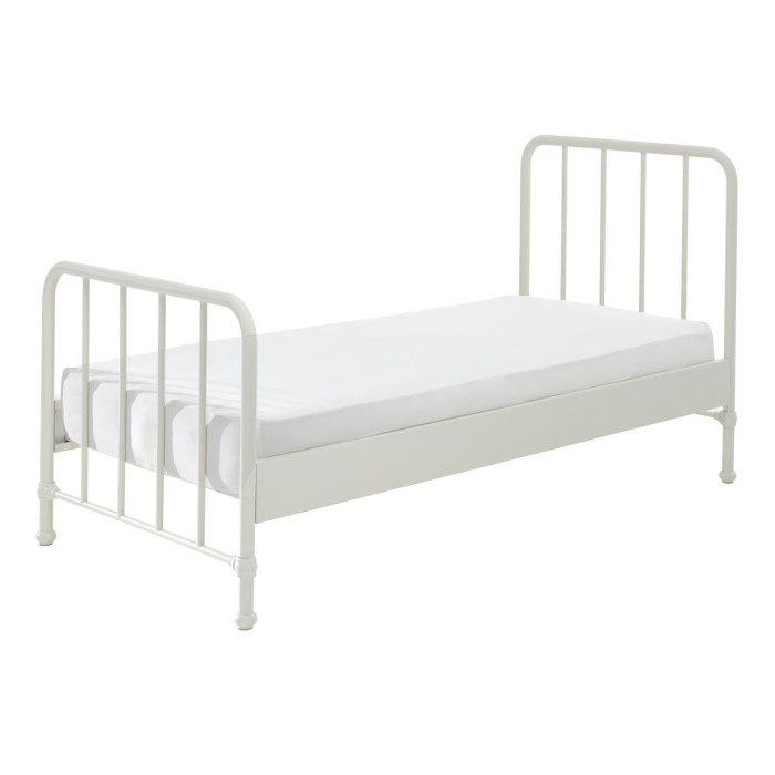 Paris Prix Lit Enfant "Bronxx" 90x200cm Blanc Mat