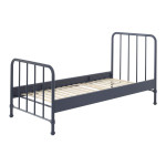 Paris Prix Lit Enfant "Bronxx" 90x200cm Bleu Mat