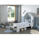 Paris Prix Lit Enfant Cabane "Casami" 90x140cm Blanc