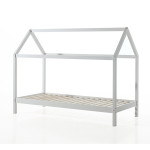 Paris Prix Lit Enfant Cabane "Dallas" 90x200cm Blanc
