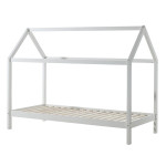 paris prix Lit Enfant Cabane "Dallas" 90x200cm Blanc
