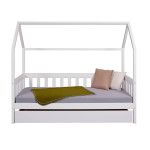 Paris Prix Lit Enfant Cabane "Pedro" 90x200cm Blanc