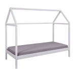 paris prix Lit Enfant Cabane "Sunny" 90x200cm Blanc