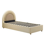 paris prix Lit Enfant Design "Arche" 90x190cm Beige