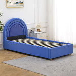 Paris Prix Lit Enfant Design "Arche" 90x190cm Bleu