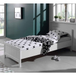 Paris Prix Lit Enfant "Erik" 90x200cm Blanc