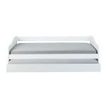 Paris Prix Lit Enfant Gigogne "Léana" 90x200cm Blanc