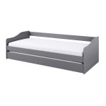 paris prix Lit Enfant Gigogne "Léana" 90x200cm Gris