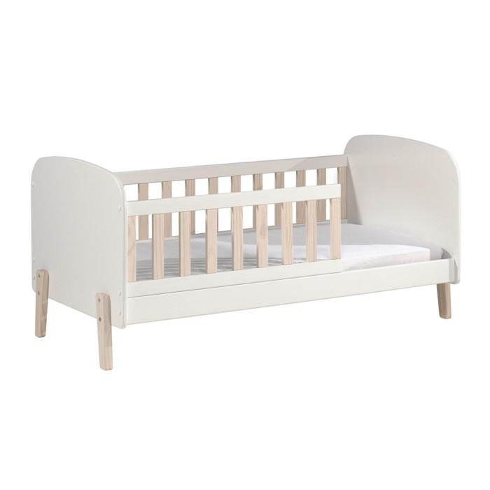 Paris Prix Lit Enfant "Kiddy" 70x140cm Blanc