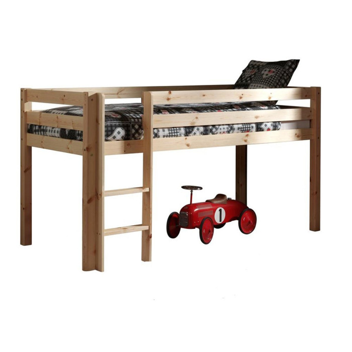 Paris Prix Lit Enfant "Pino" 90x200cm Naturel