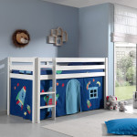 Paris Prix Lit Enfant "Pino Astronaute II" Blanc