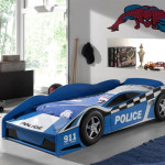 Paris Prix Lit Enfant "Police" 70x140cm Bleu