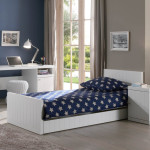 Paris Prix Lit Enfant "Robin" 90x200cm Blanc