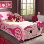 Paris Prix Lit Enfant Voiture "Love" 90x200cm Rose