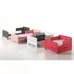 Paris Prix Lit Évolutif "Jumper" 90x200cm Blanc