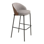 Paris Prix Lot De 2 Chaises De Bar "Chad" 98cm Gris