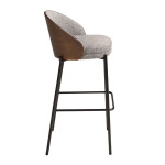 Paris Prix Lot De 2 Chaises De Bar "Chad" 98cm Gris