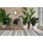Paris Prix Lot De 2 Chaises Déco "Celina" 84 Cm Noir