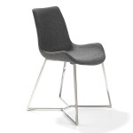 Paris Prix Lot De 2 Chaises Design "Dario" 82cm Gris